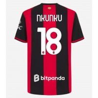 Stroje piłkarskie AC Milan Christopher Nkunku #18 Koszulka Podstawowej 2026-27 Krótki Rękaw